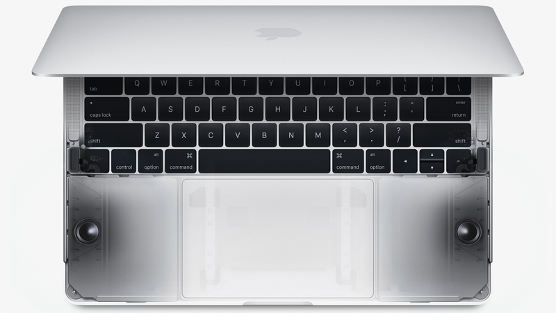 Illustration for article titled Esos agujeros son falsos: los altavoces del nuevo MacBook Pro no están ahĂ